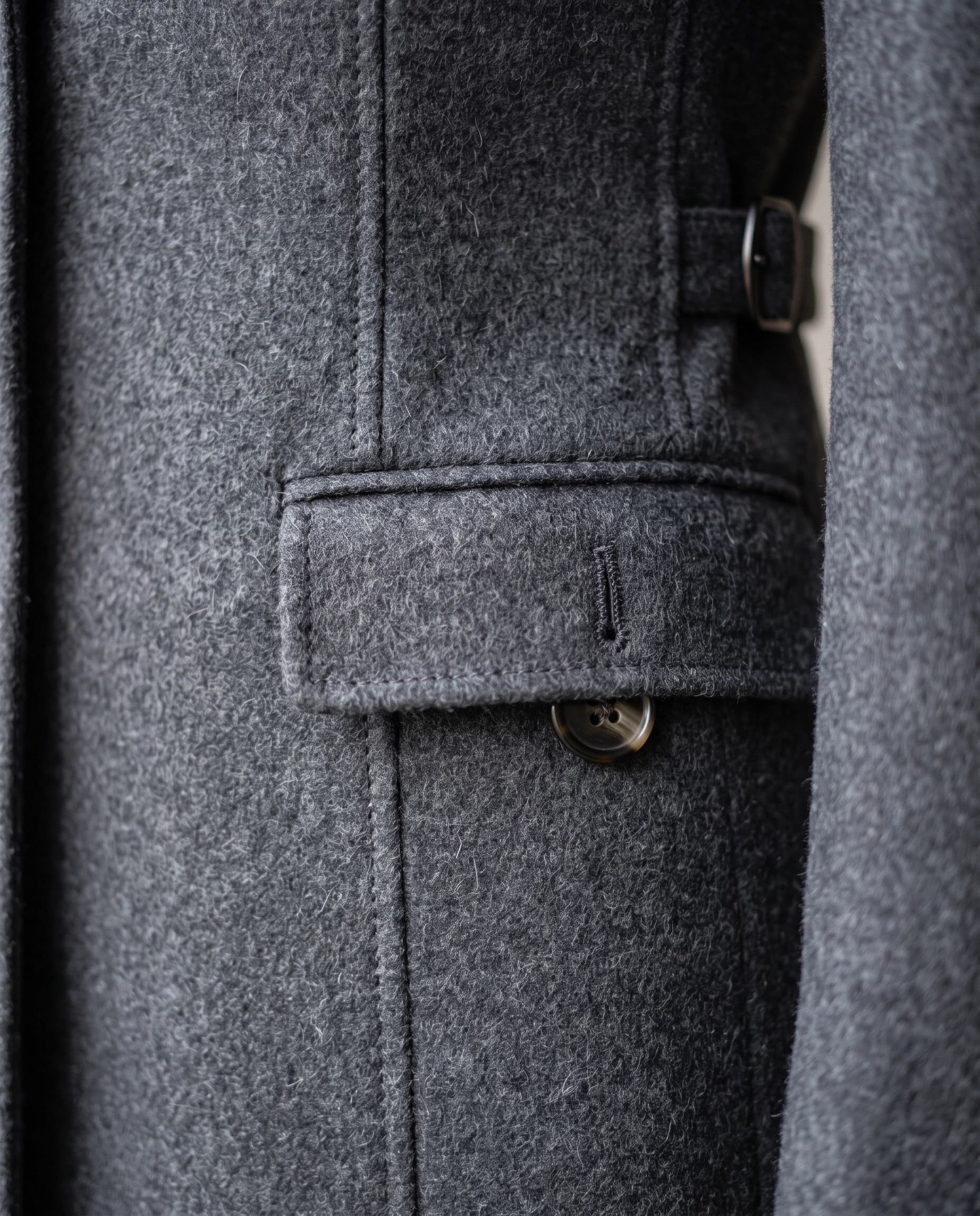 Tailored Wool Blend Overcoat, finished garment, photo 3